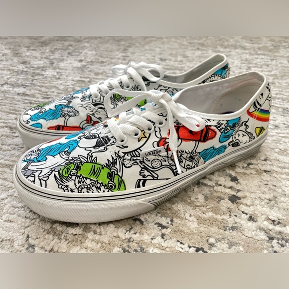 Vans Shoes - Vans X Crayola Crayons Rainbow Mens Size 8 Unisex Womens Size 9.5